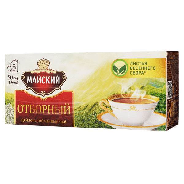 Черный отборный чай – 25 пакетиков